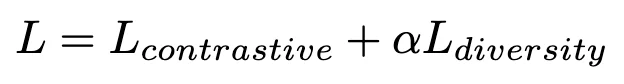 Final objective function of Wav2Vec2 in pre-training